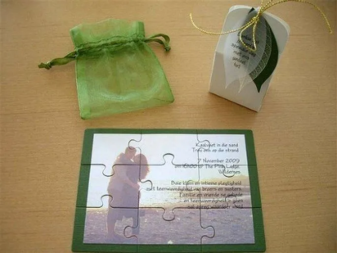 Más tarjetas de bodas originales!