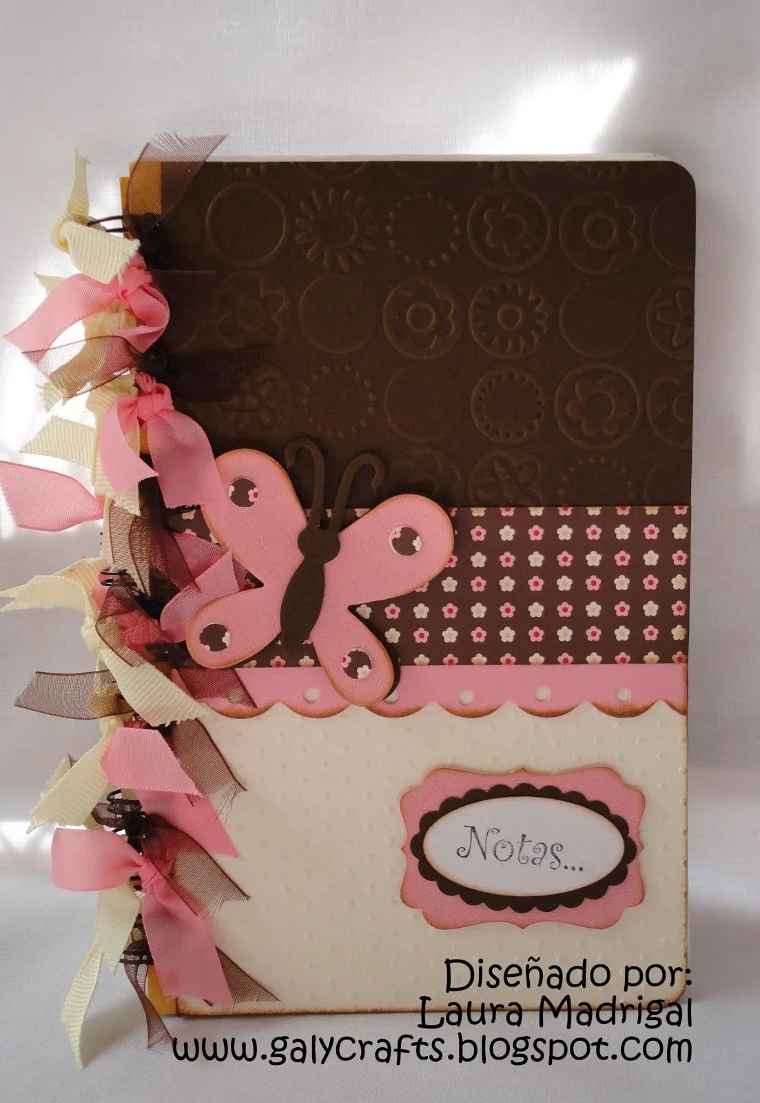 Tarjetas Boutique Galy Crafts: Agenda decorada