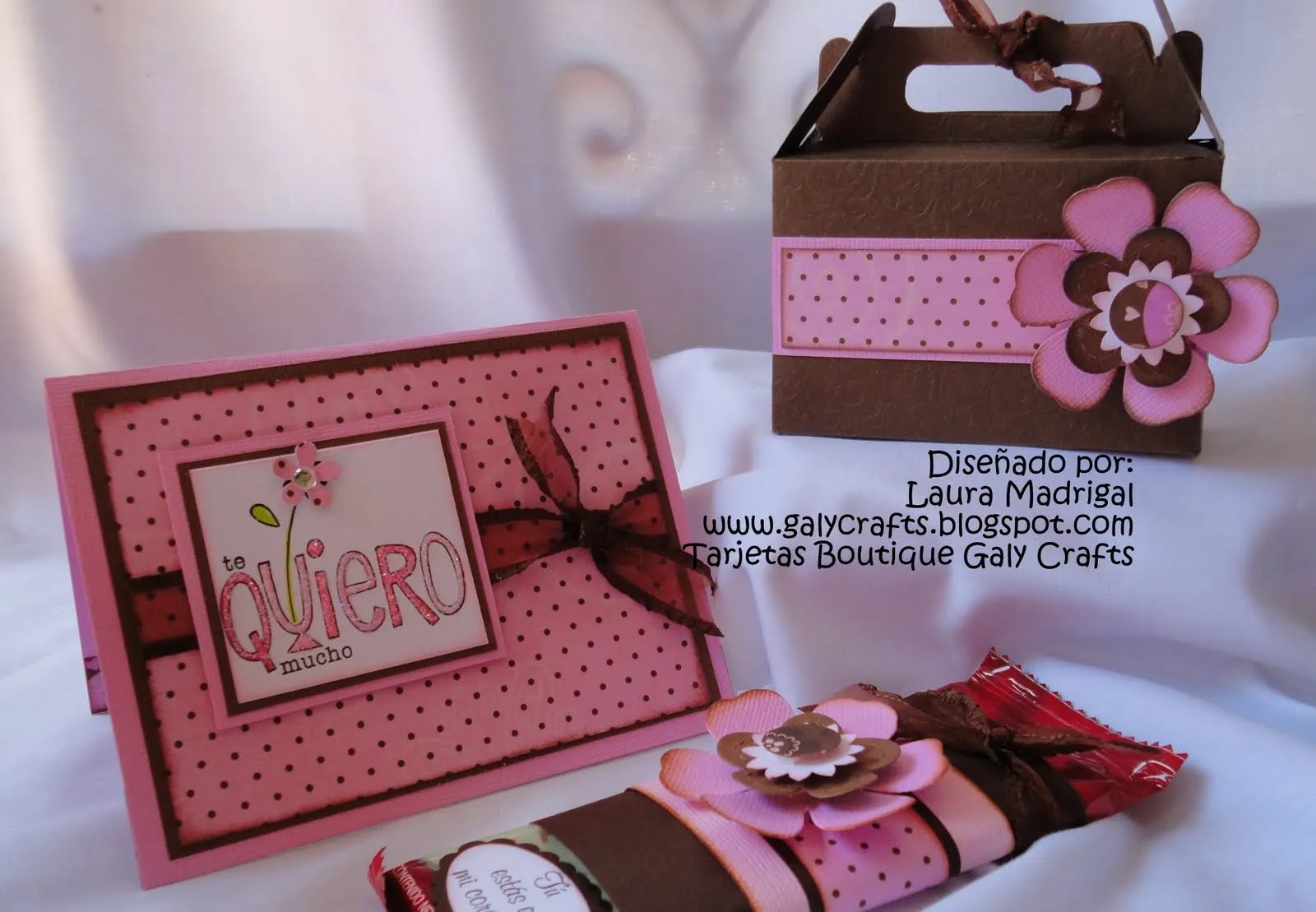 Tarjetas Boutique Galy Crafts: Tarjeta, caja, chocolate decorado ... Tarjetas Boutique Galy Crafts: Tarjeta, caja, chocolate decorado ...