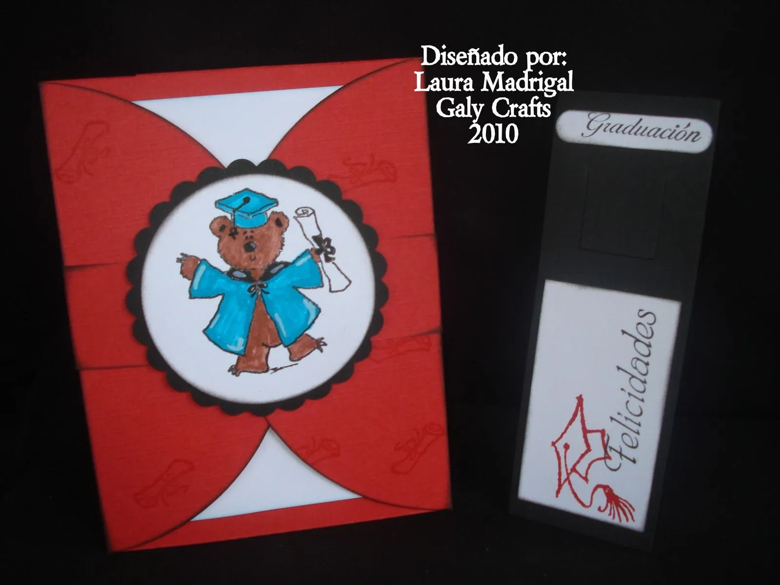 Tarjetas Boutique Galy Crafts: Tarjeta de Graduación Tarjetas Boutique Galy Crafts: Tarjeta de Graduación