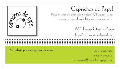 Tarjeta de presentacion de manualidades gratis - Imagui Tarjeta de presentacion de manualidades gratis - Imagui