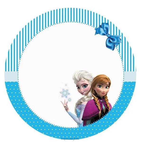 Tarjetas circulares para imprimir - Imagui | Frozen | Pinterest ...