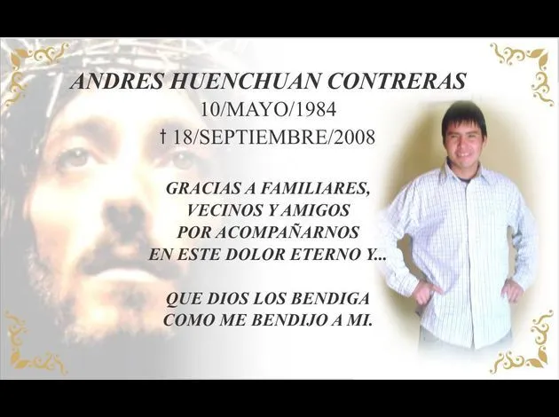 Agradecimiento por defuncion - Imagui