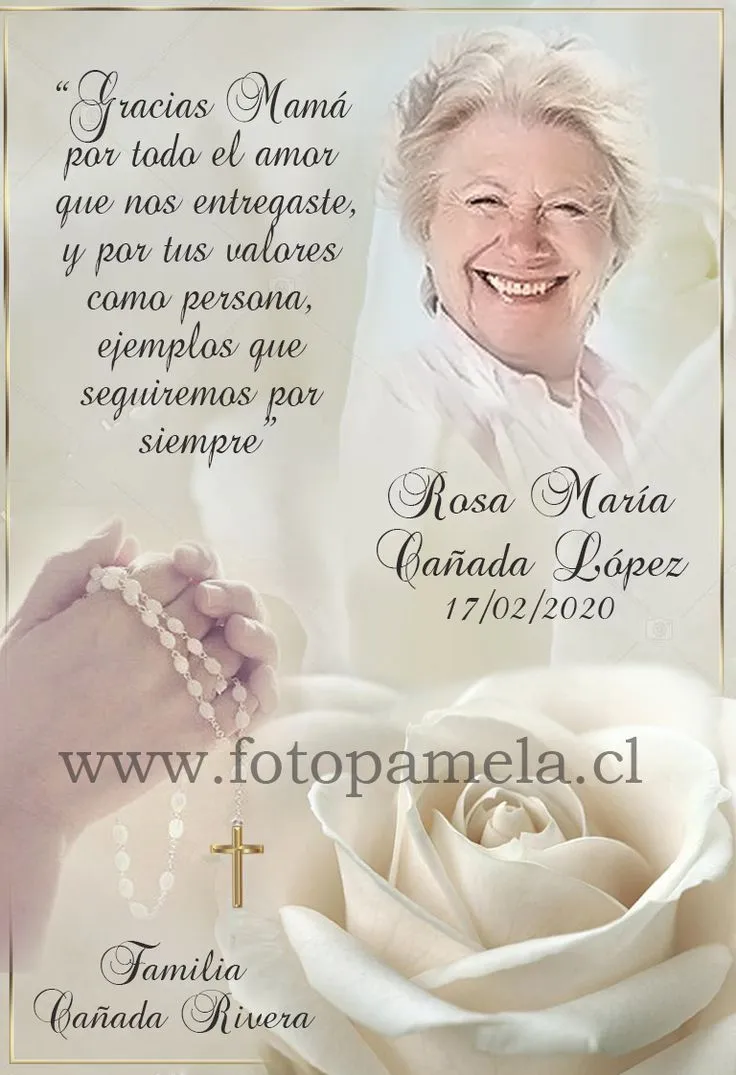 Tarjetas para condolencias, Misa de Honras, invitaciones para misa de  aniversario c… | Tarjetas de condolencias, Condolencias, Tarjetas de  agradecimiento de funeral