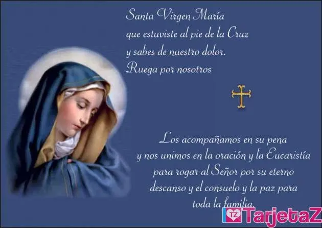 Tarjetas de condolencias | TarjetaZ
