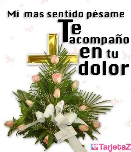 Tarjetas de condolencias - TarjetaZ