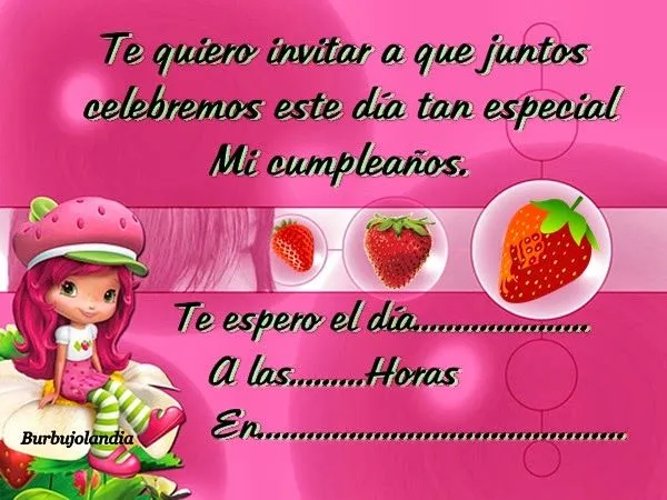 Tarjetas de cumpleaños para imprimir e rosita fresita - Imagui Tarjetas de cumpleaños para imprimir e rosita fresita - Imagui
