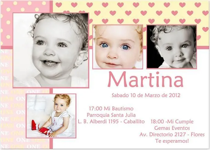 Modelos de tarjetas de primer añito - Imagui Modelos de tarjetas de primer añito - Imagui