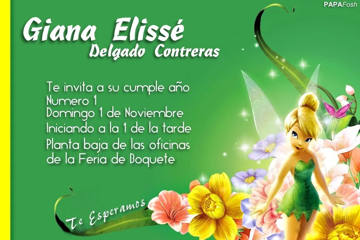 TARJETA DE GIANA « foshys