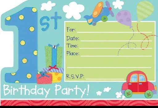 Tarjetas de cumpleaños para bebés de 1 año - Imagui Tarjetas de cumpleaños para bebés de 1 año - Imagui