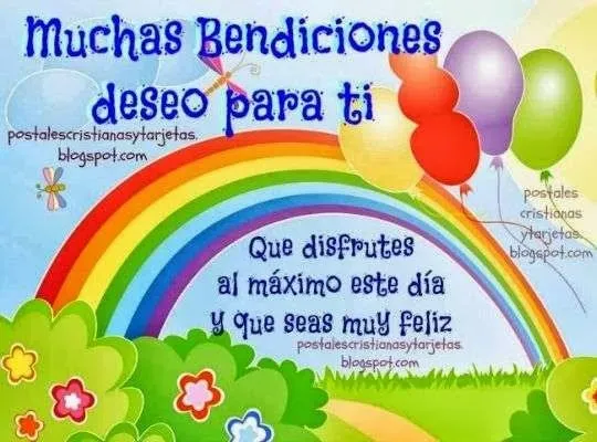 Tarjetas de cumpleaños cristianas ~ Frases de cumpleaños