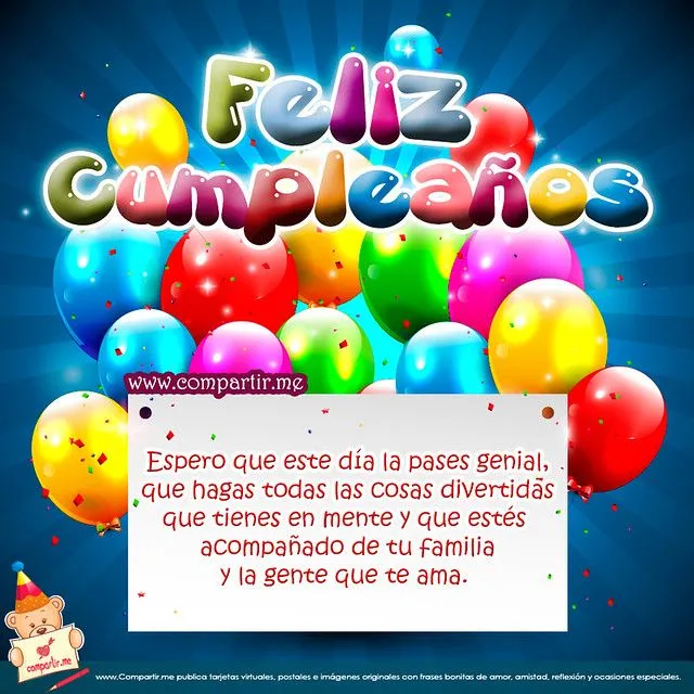 Tarjetas de cumpleaños cristianas gratis para enviar por FaceBook ...