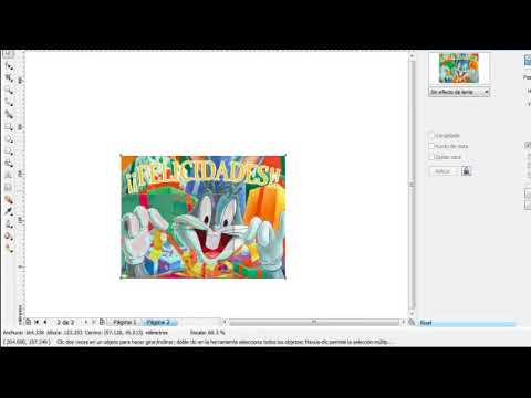 Tarjetas de cumpleaños doble cara hechas en COREL DRAW!!! [parte 2 ...