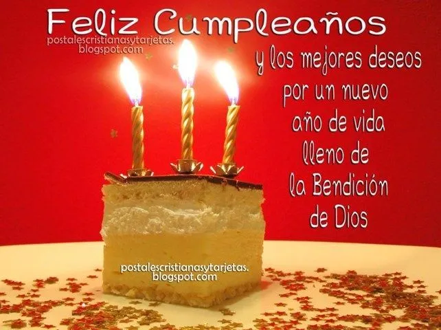 tarjetas de cumpleanos para facebook | Mas postales cristianas ... tarjetas de cumpleanos para facebook | Mas postales cristianas ...
