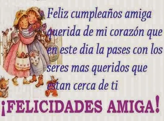 Tarjetas de Cumpleaños para Felicitar a una Amiga - ツ Tarjetas y ... Tarjetas de Cumpleaños para Felicitar a una Amiga - ツ Tarjetas y ...