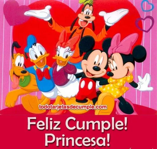 Imagen de feliz cumpleaños princesa - Tarjetas de Cumpleaños