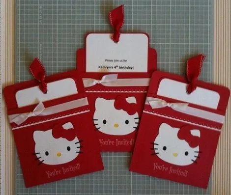 Invitaciones de Hello Kitty en goma eva - Imagui Invitaciones de Hello Kitty en goma eva - Imagui