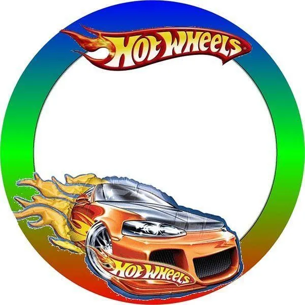 Tarjetas de cumpleaños de Hot Wheels para imprimir