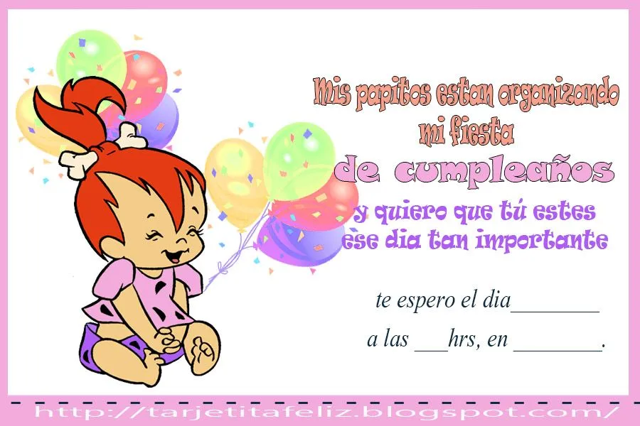 Tarjetas de cumpleaños para imprimir