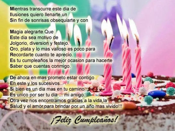 tarjetas de cumpleaños ;mensajes de feliz cumpleaños - imagenes ...