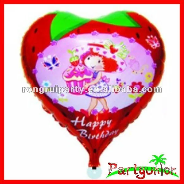 lámina de globos con el corazón en forma de feliz cumpleaños niña ... lámina de globos con el corazón en forma de feliz cumpleaños niña ...