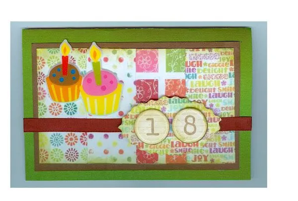 Tarjeta cumpleaños scrapBook - Imagui