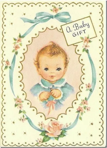 Tarjetas con dibujos recién nacidos vintage | Busco Imágenes Tarjetas con dibujos recién nacidos vintage | Busco Imágenes