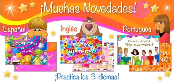 Nuevas tarjetas en español, inglés y portugués, nuevos ... Nuevas tarjetas en español, inglés y portugués, nuevos ...