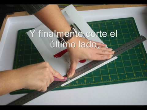 Cómo hacer tarjetas de felicitación e invitaciones de boda - YouTube