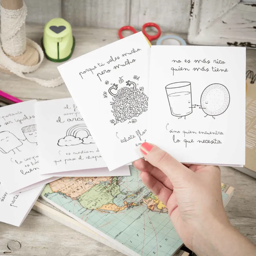 Nuevas tarjetas de felicitación con wonderconsejos y material para ... Nuevas tarjetas de felicitación con wonderconsejos y material para ...