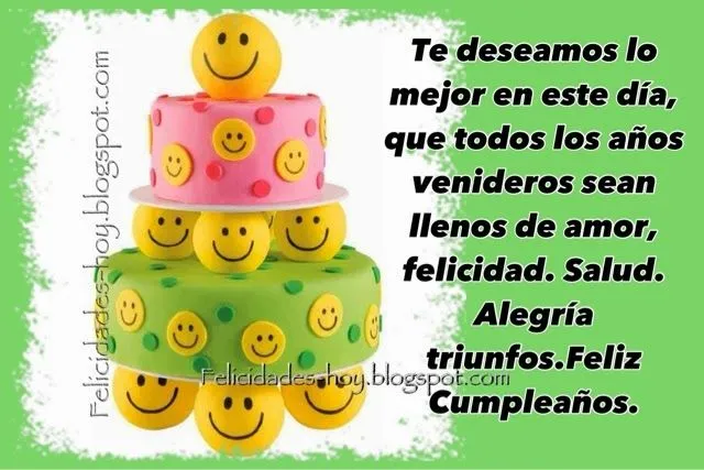Tarjetas de Feliz Cumpleaños : enero 2014