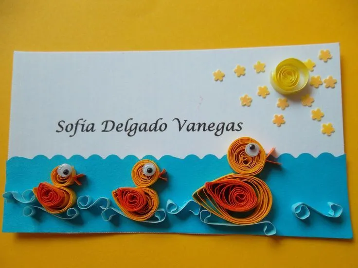 tarjetas filigrana, hechas a mano con amor | Creatividad ...