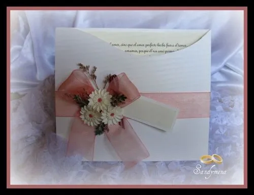 Tarjetas de filigrana para boda - Imagui
