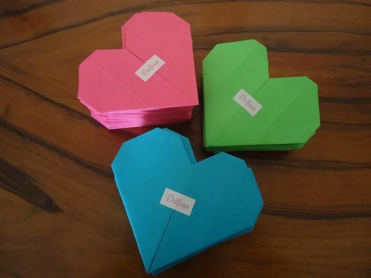 Tarjetas en forma de Corazón para 15 años. | Origami | Pinterest Tarjetas en forma de Corazón para 15 años. | Origami | Pinterest
