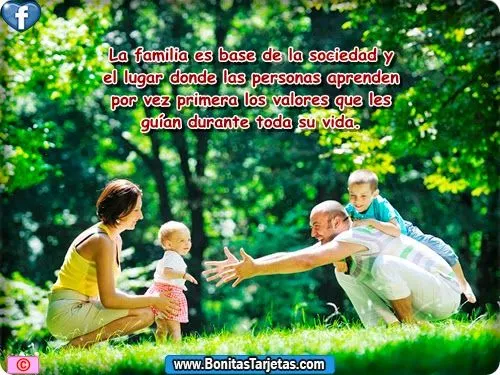 Tarjetas con frases de familia - Tarjetas Bonitas para Facebook ... Tarjetas con frases de familia - Tarjetas Bonitas para Facebook ...
