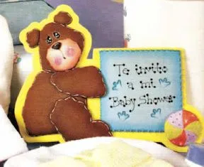 tarjeta de goma eva para baby shower Haz que todos recuerden tan ... tarjeta de goma eva para baby shower Haz que todos recuerden tan ...