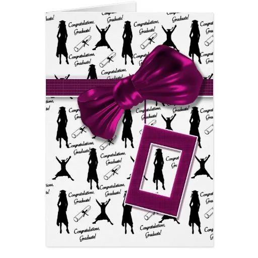 Tarjetas de la graduación para las mujeres - | Zazzle