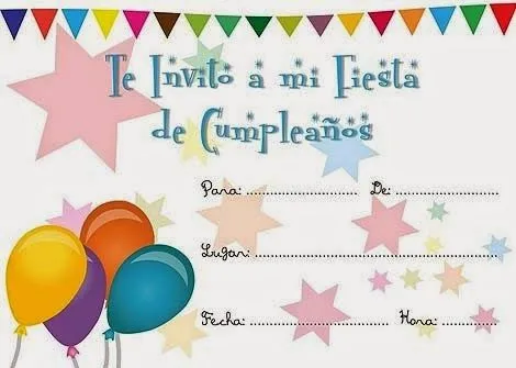 Tarjetas gratis para imprimir de Cumpleaños | Imágenes de Cumpleaños