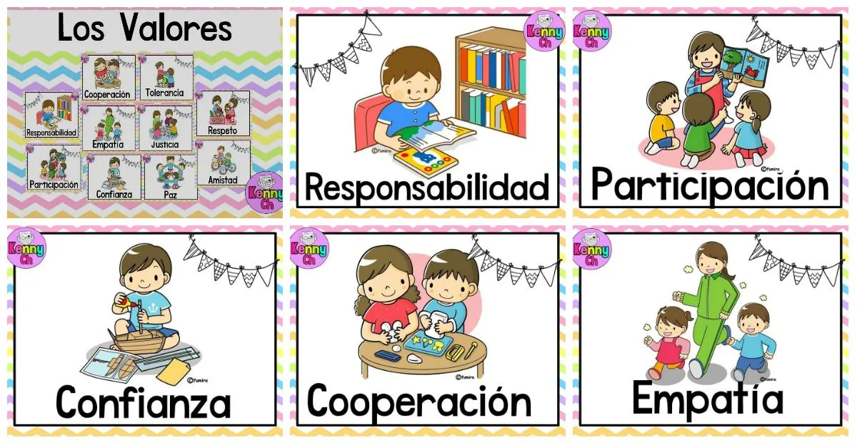 Tarjetas imprimibles para trabajar los valores. Ideales para decorar – Imagenes Educativas Tarjetas imprimibles para trabajar los valores. Ideales para decorar – Imagenes Educativas