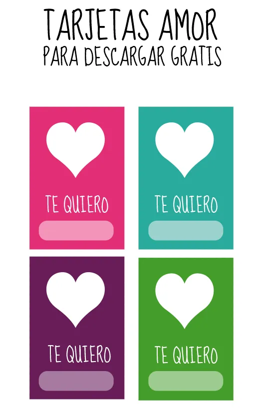 Tarjetas Para Imprimir De Amor | Miexsistir Tarjetas Para Imprimir De Amor | Miexsistir