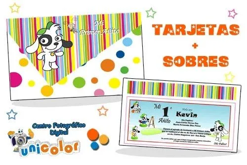Tarjetas Infantiles Personalizadas
