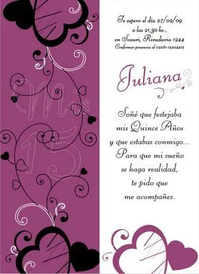 Tarjetas de invitación de 15 años innovadoras y creativas | Chica ... Tarjetas de invitación de 15 años innovadoras y creativas | Chica ...