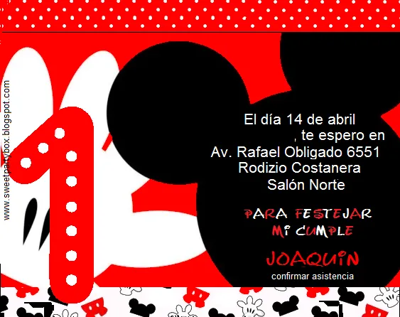 Tarjetas de invitación primer añito Mickey y Minnie Mouse - Imagui Tarjetas de invitación primer añito Mickey y Minnie Mouse - Imagui