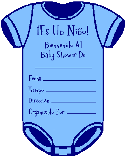 Tarjetas de Invitacion Para Baby Shower