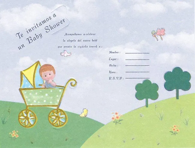 La Casa De Chichi: Invitaciones Baby Shower La Casa De Chichi: Invitaciones Baby Shower