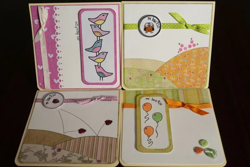 Tarjetas de invitación para bautizo | Caprichos de Papel Tarjetas de invitación para bautizo | Caprichos de Papel