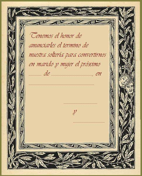 Tarjetas de felicitación de matrimonios para imprimir - Imagui