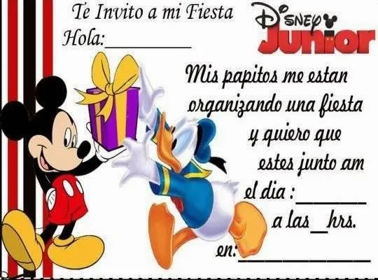 Tarjetas de invitacion de cumpleaños ~ Frases de cumpleaños