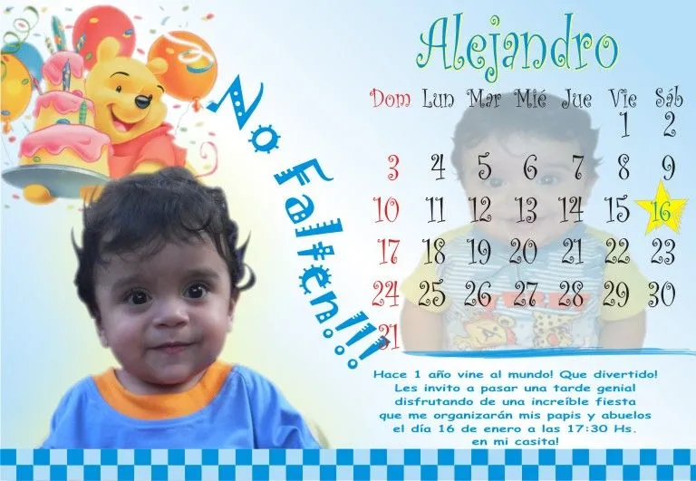 ... gráfico y web: Tarjetas de invitación para cumpleaños infantiles ... gráfico y web: Tarjetas de invitación para cumpleaños infantiles