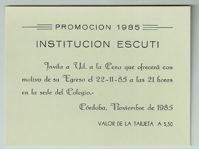 Tarjetas de invitación para egresos - Imagui Tarjetas de invitación para egresos - Imagui